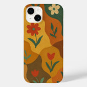 Sweet Retro Country Garden Patroon Case-Mate iPhone Case (Achterkant)