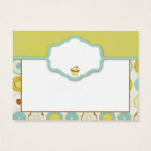 Sweet Retro TY Gift Label Visitekaartjes (Achterkant)