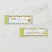 Sweet Retro-Visitekaartje Mini Visitekaartje (Voorkant / Achterkant)