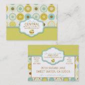 Sweet Retro-Visitekaartje Visitekaartje (Voorkant / Achterkant)