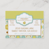 Sweet Retro-Visitekaartje Visitekaartje (Achterkant)