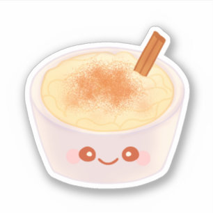 Sweet Rice pudding Arroz Con Leche Mexicano Sticker