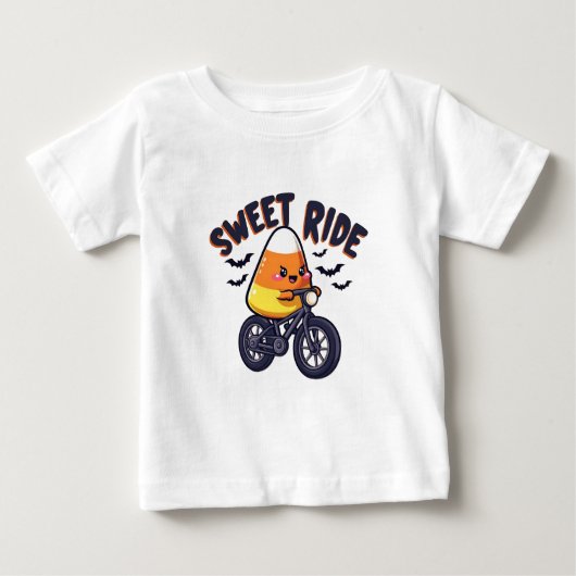 Sweet Ride Funny Candy Corn Fietsen Halloween (Voorkant)