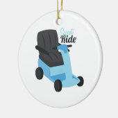 Sweet Ride Keramisch Ornament (Links)