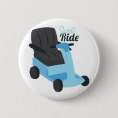 Sweet Ride Ronde Button 5,7 Cm (Voorkant)