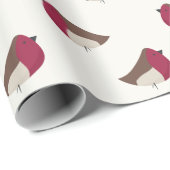 Sweet Robin Redbreast Cadeaupapier (Rol Hoek)
