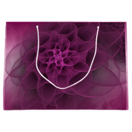 Sweet Romance Fuchsia Marble Groot Cadeauzakje