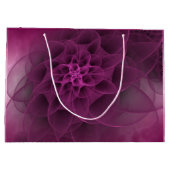 Sweet Romance Fuchsia Marble Groot Cadeauzakje (Achterkant)