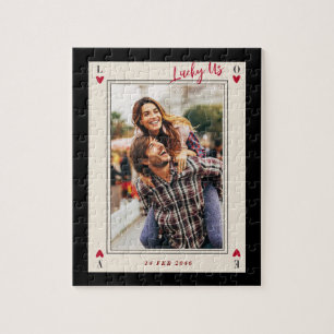 Sweet Romantic Schattige Retro Valentijns's Gifts Legpuzzel