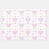 Sweet romantic valentine heart inpakpapier vel (Voorkant)
