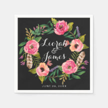 Sweet romantic waterverf bloemen