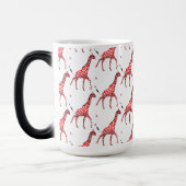Sweet Romantische Giraffes Magische Mok (Links)