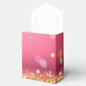 Sweet Roos Gold Glitter Glam Bedankt Favor Box Bedankdoosjes (Geopend)