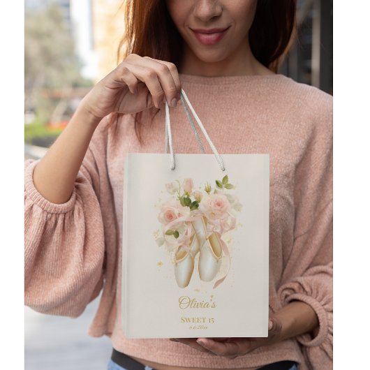 Sweet Rosé Ballet Soirée, op maat Medium Cadeauzakje