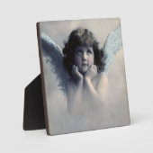 Sweet Rosy Cheeked Angel in Clouds Fotoplaat (Voorkant)