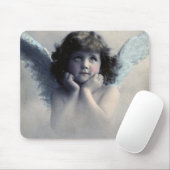 Sweet Rosy Cheeked  Angel in Clouds Muismat (Met muis)