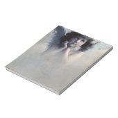 Sweet Rosy Cheeked  Angel in Clouds Notitieblok (Linkerzijde)