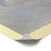 Sweet Rosy Cheeked Angel in Clouds Poster (Hoek)