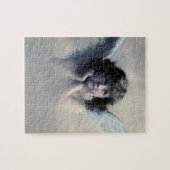 Sweet Rosy Cheeked  Angel in de wolken Legpuzzel (Horizontaal)