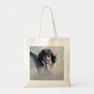 Sweet Rosy Cheeked  Angel in de wolken Tote Bag