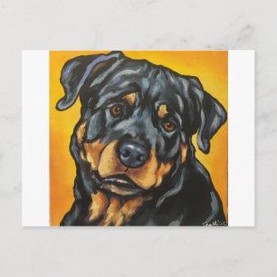 Sweet Rottweiler Briefkaart