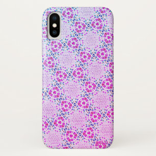 *~* Sweet Roze Patroon Unieke iPhone Case X