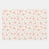 Sweet  Roze Snoep Lollipops Cute Inpakpapier Vel (Voorkant 2)