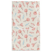 Sweet  Roze Snoep Lollipops Cute Klein Cadeauzakje (Achterkant)