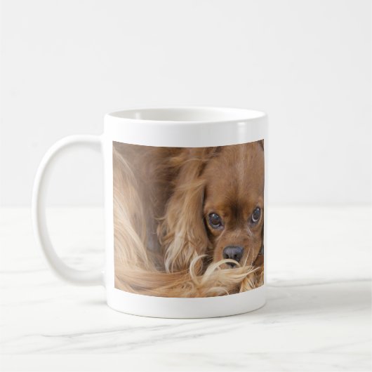 Sweet Ruby Cavalier King Charles Spaniel Koffiemok (Links)