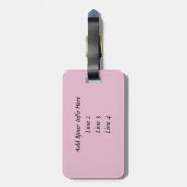 Sweet Ruby Cavapoo Puppy Dog Bagagelabel (Achterkant verticaal)