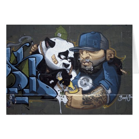 Sweet Sad Panda vond een boeddy (Voorkant Horizontaal)