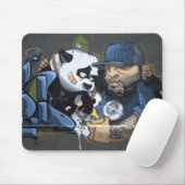 Sweet Sad Panda vond een boeddy Muismat (Met muis)