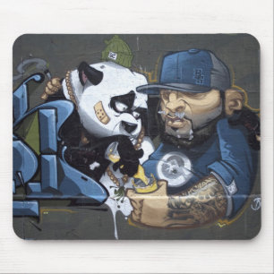 Sweet Sad Panda vond een boeddy Muismat