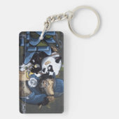 Sweet Sad Panda vond een boeddy Sleutelhanger (achterkant)