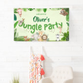 Sweet & Safari Aanpasbare Banner (Insitu)
