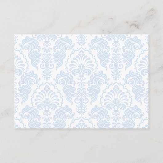 Sweet Safari Animals Baby shower Book for Baby Informatiekaartje (Achterkant)