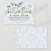 Sweet Safari Animals Baby shower Gift Display Informatiekaartje (Voorkant / Achterkant)