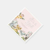 Sweet Safari Animals Baby shower Servet (Hoek)