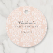 Sweet Safari Animals Parade Baby shower Favor Bedankjes Labels (Achterkant)