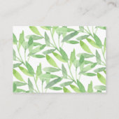 Sweet Safari Baby shower Luier Raffle Ticket Informatiekaartje (Achterkant)