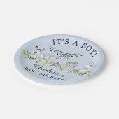 Sweet Safari Dieren Baby shower 7" Bord (Gekanteld)