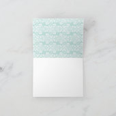 Sweet Safari Dieren Baby shower Dank u voor uw opm Bedankkaart (Binnen)