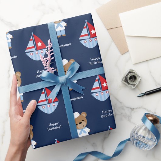 Sweet Sailor Beer Cadeaupapier (Geschenken)