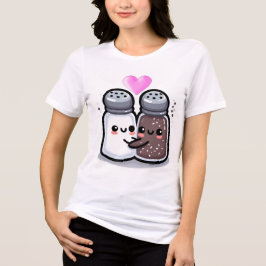 Sweet Salt and Pepper Love Design Tri-Blend Shirt