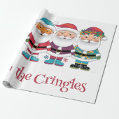 Sweet Santa Cadeaupapier (Uitgerold)