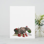 Sweet Santa Claus Elephant (Staand voorkant)