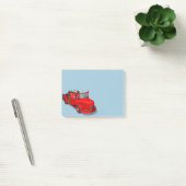 Sweet Santa Claus in Fire Engine Post-it® Notes (Kantoor)