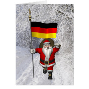 Sweet Santa Claus met aftekening van Duitsland