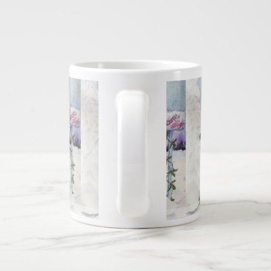 SWEET SANTA CLAUSE LETTER GROTE KOFFIEKOP (Achterkant)