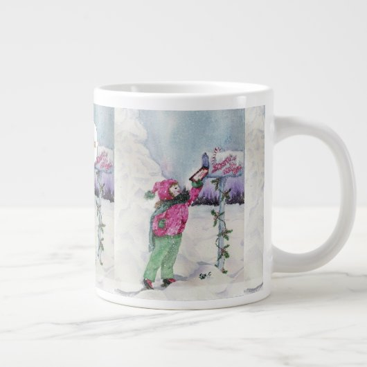 SWEET SANTA CLAUSE LETTER GROTE KOFFIEKOP (Rechts)